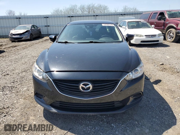 2017 Mazda Mazda6 Touring with VIN JM1GL1V54H1148321, listed as a Copart auction lot 52502115 with 43,507 mi miles and Salvage Title. Bid and sale history available at carsss.com. Image 5.