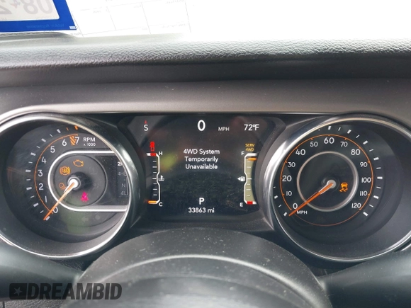 2021 Jeep Gladiator 80th Anniversary с VIN 1C6HJTAG3ML597461, выставлен на аукционе IAAI как лот 42266529 с пробегом 33 863 миль миль и . История ставок и продаж доступна на DreamBid. Изображение 7.