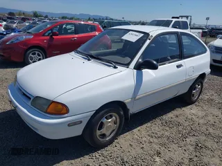 1995 Ford Aspire with VIN KNJLT05H4S6151892, listed as a IAAI auction lot 42023883 with 221,899 mi miles and . Bid and sale history available at DreamBid. Image 2.