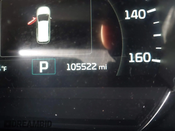 2018 Kia Sorento SX with VIN 5XYPKDA53JG424729, listed as a IAAI auction lot 41914859 with 105,522 mi miles and . Bid and sale history available at carsss.com. Image 15.
