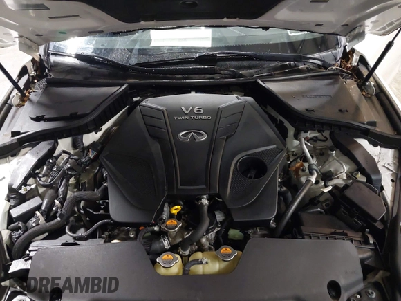 2020 Infiniti Q50 Luxe with VIN JN1EV7AR4LM251732, listed as a IAAI auction lot 41482077 with 12,799 mi miles and . Bid and sale history available at DreamBid. Image 10.