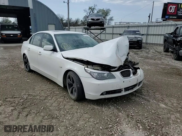 2007 BMW 5 Series 550i with VIN WBANB53567CP04231, listed as a Copart auction lot 49187015 with Not Provided miles and Salvage Title. Bid and sale history available at carsss.com. Image 11.