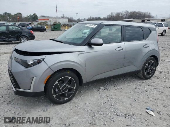2024 Kia Soul EX with VIN KNDJ33AU6R7921013, listed as a Copart auction lot 43859525 with 7,086 mi miles and Salvage Title. Bid and sale history available at carsss.com. Image 1.