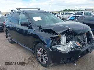 2018 Nissan Pathfinder SL z VIN 5N1DR2MN1JC618450, wystawiony jako IAAI lot #42590524 z przebiegiem 66 804 mil mil oraz . Historia ofert i sprzedaży dostępna na DreamBid. Obrazek 1.
