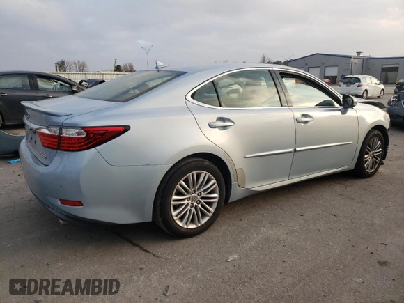 2013 Lexus ES 4dr Sdn with VIN JTHBK1GG5D2016909, listed as a Copart auction lot 85663624 with 123,181 mi miles and Salvage Title. Bid and sale history available at carsss.com. Image 3.