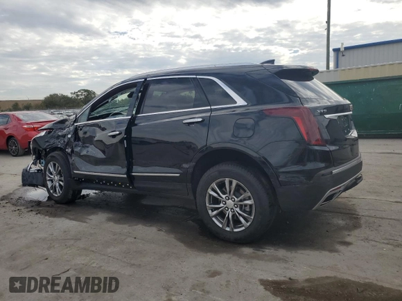 2023 Cadillac XT5 FWD Premium Luxury with VIN 1GYKNCRS0PZ138704, listed as a Copart auction lot 86849104 with 44,398 mi miles and Non Repairable. Bid and sale history available at carsss.com. Image 2.