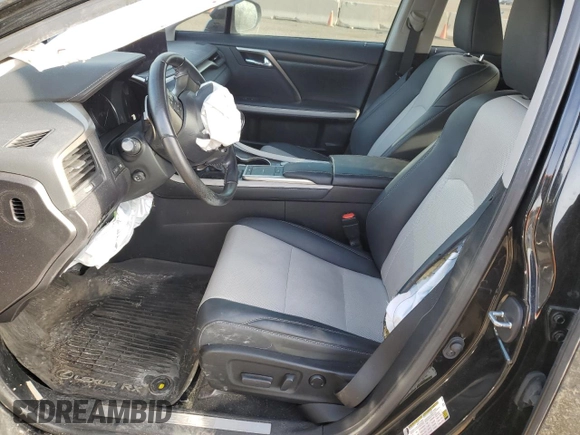 2022 Lexus RX 350 with VIN 2T2HZMDA4NC335287, listed as a Copart auction lot 49436285 with 41,411 mi miles and Salvage Title. Bid and sale history available at DreamBid. Image 7.