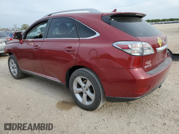 2010 Lexus RX 350 with VIN 2T2BK1BA4AC012430, listed as a Copart auction lot 50730655 with 102,822 mi miles and Salvage Title. Bid and sale history available at DreamBid. Image 2.