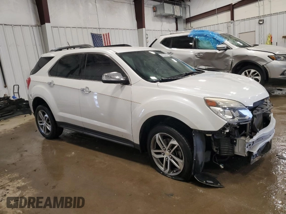 2017 Chevrolet Equinox Premier with VIN 2GNFLGE3XH6172575, listed as a Copart auction lot 84528844 with 98,207 mi miles and Non Repairable. Bid and sale history available at carsss.com. Image 4.