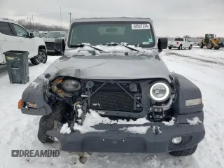2021 Jeep Wrangler Willys with VIN 1C4HJXAGXMW627523, listed as a Copart auction lot 85927234 with 39,886 mi miles and Salvage title. Bid and sale history available at DreamBid. Image 5.