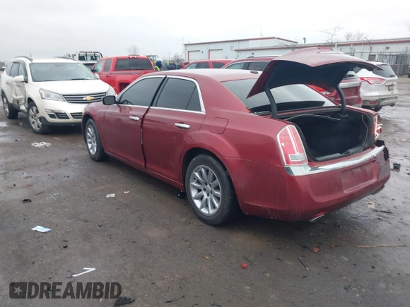 2013 Chrysler 300 C with VIN 2C3CCAEG4DH698893, listed as a IAAI auction lot 41189845 with 153,638 mi miles and . Bid and sale history available at DreamBid. Image 3.