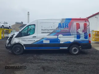 2019 Ford Transit with VIN 1FTYR2CM8KKA85504, listed as a IAAI auction lot 42236458 with Not Provided miles and . Bid and sale history available at DreamBid. Image 14.