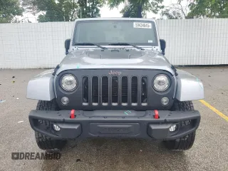 2018 Jeep Wrangler Unlimited Rubicon Recon with VIN 1C4BJWFGXJL814198, listed as a Copart auction lot 59434645 with 43,931 mi miles and Salvage title. Bid and sale history available at DreamBid. Image 5.