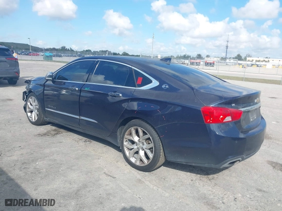 2018 Chevrolet Impala Premier with VIN 2G1125S31J9177076, listed as a IAAI auction lot 41543054 with 102,630 mi miles. Bid and sale history available at carsss.com. Image 3.