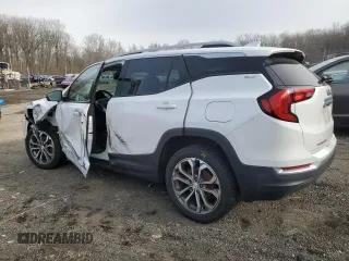 2020 GMC Terrain SLT with VIN 3GKALPEV6LL250007, listed as a Copart auction lot 45718435 with 101,516 mi miles and Salvage title. Bid and sale history available at DreamBid. Image 2.
