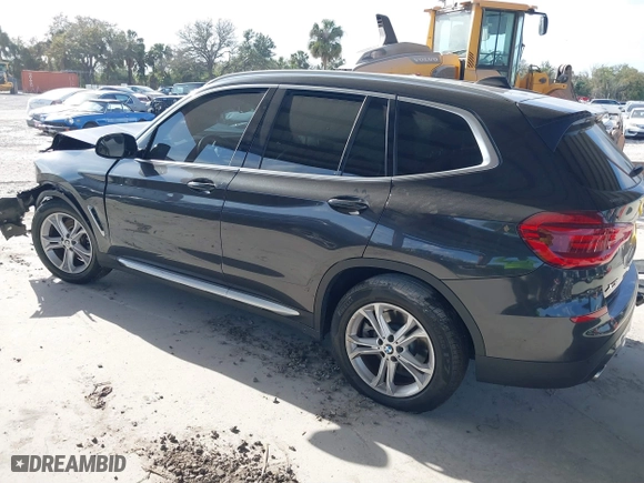 2020 BMW X3 sDrive30i with VIN 5UXTY3C01LLU69408, listed as a IAAI auction lot 41698144 with 67,705 mi miles. Bid and sale history available at carsss.com. Image 3.