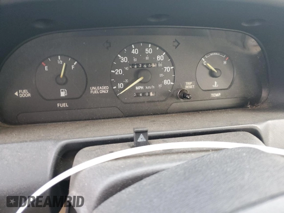1993 Ford Escort with VIN 1FAPP14J4PW287522, listed as a Copart auction lot 47054555 with 547,514 mi miles and Salvage title. Bid and sale history available at DreamBid. Image 9.