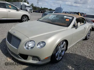 2013 Bentley Continental GT with VIN SCBGR3ZA5DC080940, listed as a Copart auction lot 79669524 with Not Provided miles and Salvage Title. Bid and sale history available at DreamBid. Image 1.