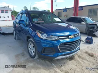 2020 Chevrolet Trax LT with VIN 3GNCJLSBXLL196845, listed as a IAAI auction lot 42039109 with 57,006 mi miles and . Bid and sale history available at DreamBid. Image 1.