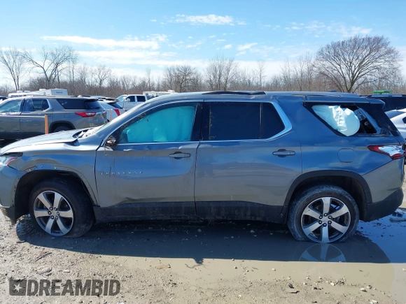 2018 Chevrolet Traverse LT Leather with VIN 1GNEVHKW3JJ263271, listed as a IAAI auction lot 41879774 with 108,843 mi miles. Bid and sale history available at carsss.com. Image 14.