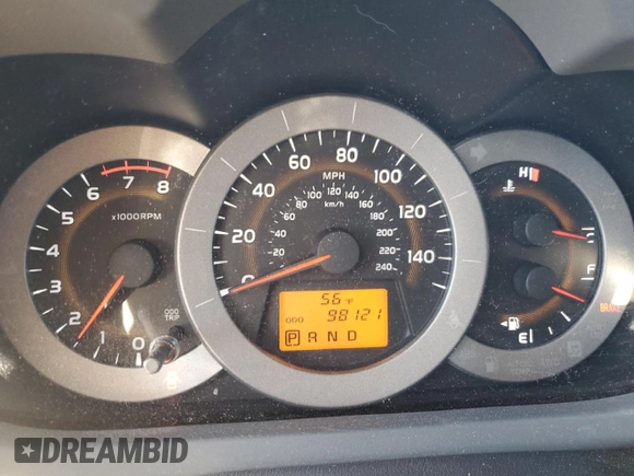2011 Toyota RAV4 with VIN 2T3BK4DV9BW055352, listed as a Copart auction lot 46461815 with 98,121 mi miles and Clean Title. Bid and sale history available at carsss.com. Image 9.
