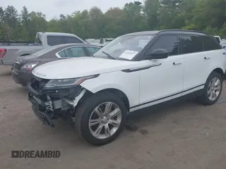 2019 Land Rover Range Rover Velar S with VIN SALYB2EX2KA787506, listed as a IAAI auction lot 42214937 with 80,379 mi miles and . Bid and sale history available at DreamBid. Image 2.