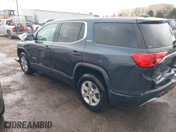 2019 GMC Acadia SLE with VIN 1GKKNKLA2KZ168106, listed as a IAAI auction lot 41126509 with 69,583 mi miles. Bid and sale history available at carsss.com. Image 3.