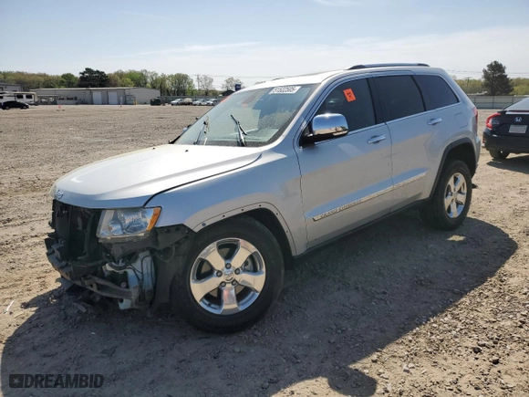 2011 Jeep Grand Cherokee Limited with VIN 1J4RR5GG7BC672548, listed as a Copart auction lot 51522505 with 153,022 mi miles and Clean Title. Bid and sale history available at carsss.com. Image 1.
