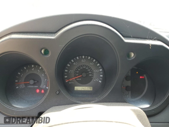 2003 Nissan Frontier XE with VIN 1N6ED26YX3C460026, listed as a Copart auction lot 59818595 with 140,306 mi miles and Clean title. Bid and sale history available at DreamBid. Image 9.