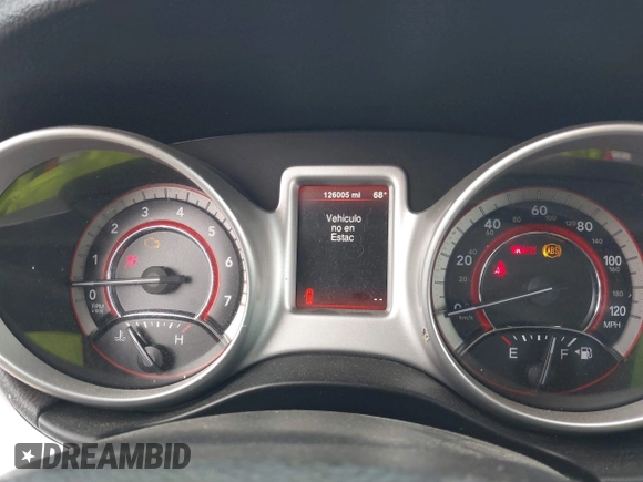 2014 Dodge Journey SE with VIN 3C4PDCAB2ET268532, listed as a IAAI auction lot 42056175 with 126,005 mi miles and . Bid and sale history available at carsss.com. Image 7.