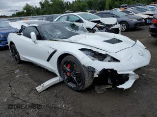 2016 Chevrolet Corvette 1LT with VIN 1G1YB2D76G5122190, listed as a Copart auction lot 66334334 with 32,918 mi miles and Salvage Title. Bid and sale history available at carsss.com. Image 4.