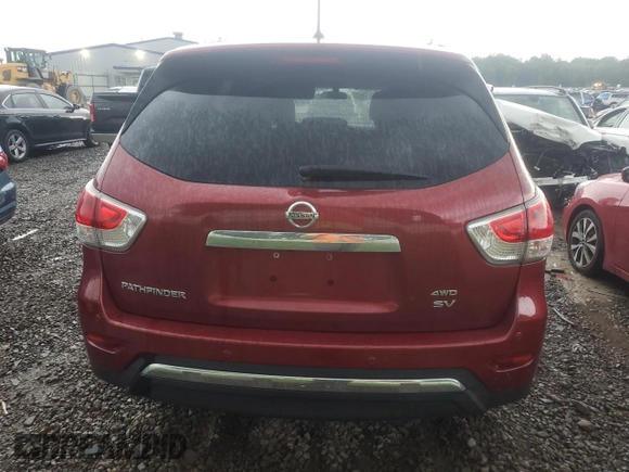 2013 Nissan Pathfinder SL with VIN 5N1AR2MM3DC617654, listed as a Copart auction lot 63143545 with 119,359 mi miles and Clean title. Bid and sale history available at DreamBid. Image 6.