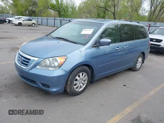 2008 Honda Odyssey EX-L with VIN 5FNRL38758B016872, listed as a IAAI auction lot 42094462 with 183,384 mi miles. Bid and sale history available at carsss.com. Image 2.