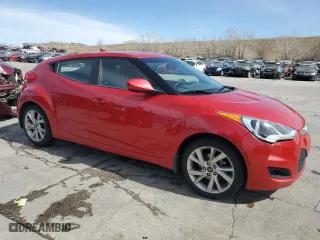 2016 Hyundai Veloster with VIN KMHTC6AD0GU254993, listed as a Copart auction lot 50057975 with 115,263 mi miles and Salvage Title. Bid and sale history available at carsss.com. Image 4.