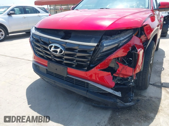 2023 Hyundai Tucson SEL with VIN 5NMJFCAE9PH224327, listed as a IAAI auction lot 42199313 with 31,999 mi miles and . Bid and sale history available at DreamBid. Image 6.