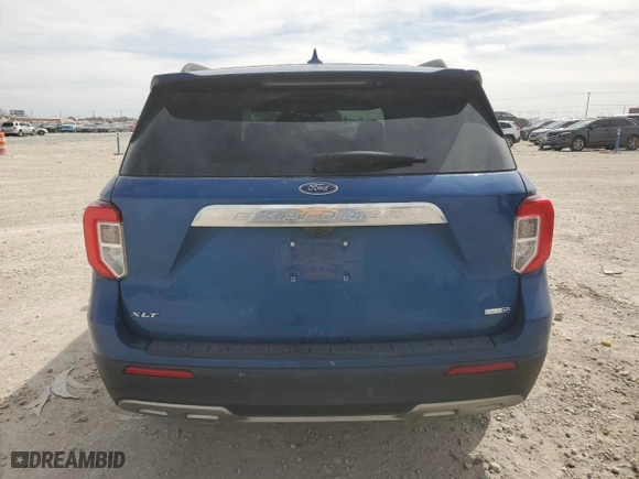 2020 Ford Explorer XLT with VIN 1FMSK8DH8LGC84745, listed as a Copart auction lot 49073665 with 68,158 mi miles and Salvage Title. Bid and sale history available at carsss.com. Image 6.