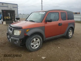 2003 Honda Element EX with VIN 5J6YH28553L028218, listed as a Copart auction lot 55162735 with 154,628 mi miles and Clean Title. Bid and sale history available at DreamBid. Image 1.