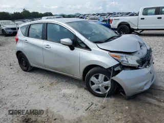 2015 Nissan Note S with VIN 3N1CE2CP5FL405093, listed as a Copart auction lot 54989115 with 129,031 mi miles and Salvage Title. Bid and sale history available at DreamBid. Image 4.