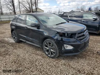 2017 Ford Edge Sport with VIN 2FMPK4AP9HBB33681, listed as a Copart auction lot 51232825 with 0 mi miles and Salvage Title. Bid and sale history available at carsss.com. Image 4.