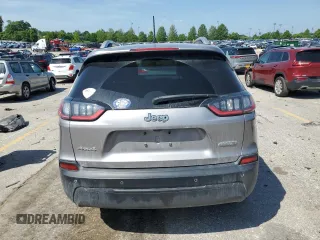 2019 Jeep Cherokee Latitude Plus with VIN 1C4PJMLB3KD437129, listed as a Copart auction lot 61947675 with 73,982 mi miles and Salvage title. Bid and sale history available at DreamBid. Image 6.