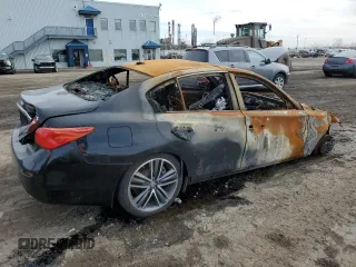 2016 Infiniti Q50 with VIN JN1EV7AR9GM343019, listed as a Copart auction lot 50706405 with Not Provided miles and Non Repairable. Bid and sale history available at DreamBid. Image 3.