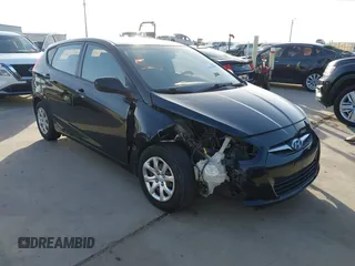 2013 Hyundai Accent GS z VIN KMHCT5AE7DU083304, wystawiony jako IAAI lot #41847588 z przebiegiem 133 971 mil mil oraz . Historia ofert i sprzedaży dostępna na DreamBid. Obrazek 1.