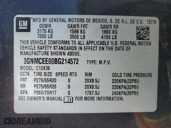 2011 Chevrolet Avalanche LS with VIN 3GNMCEE00BG214572, listed as a Copart auction lot 79878464 with 191,116 mi miles and Salvage Title. Bid and sale history available at carsss.com. Image 14.