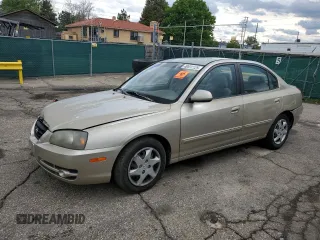 2006 Hyundai Elantra GLS z VIN KMHDN46D96U282222, wystawiony jako Copart lot #49531125 z przebiegiem 212 489 mil mil oraz Szkoda całkowita • Salvage title. Historia ofert i sprzedaży dostępna na DreamBid. Obrazek 1.