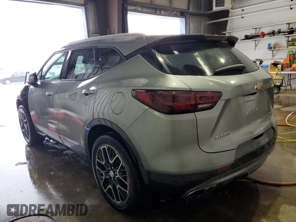 2023 Chevrolet Blazer Premier with VIN 3GNKBFRS3PS174682, listed as a Copart auction lot 88268655 with Not provided miles and Salvage title. Bid and sale history available at DreamBid. Image 2.