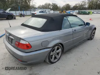2005 BMW 3 Series 325Ci with VIN WBABW33465PG98927, listed as a Copart auction lot 47811105 with 176,868 mi miles and Salvage Title. Bid and sale history available at carsss.com. Image 3.