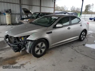 2013 Kia Optima Hybrid EX with VIN KNAGM4AD0D5043674, listed as a Copart auction lot 86574224 with 192,424 mi miles and Salvage Title. Bid and sale history available at carsss.com. Image 1.