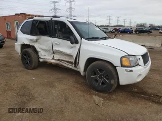 2004 GMC Envoy SLT with VIN 1GKDT13S442158660, listed as a Copart auction lot 50190045 with 0 mi miles and Salvage Title. Bid and sale history available at carsss.com. Image 4.