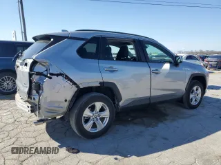 2021 Toyota RAV4 Hybrid LE with VIN 2T3M6RFV2MW013499, listed as a Copart auction lot 50234635 with 49,114 mi miles and Salvage Title. Bid and sale history available at carsss.com. Image 3.