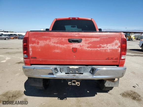 2004 Dodge Ram 2500 SLT with VIN 3D7KU28C54G145940, listed as a Copart auction lot 47221005 with 148,085 mi miles and Clean Title. Bid and sale history available at carsss.com. Image 6.